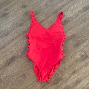 Strappy one piece NWT